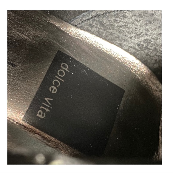 DOLCE VITA SNAKESKIN KNEE HIGH BOOTS - Picture 9 of 12